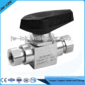 High pressure 316 stainless steel ball valve